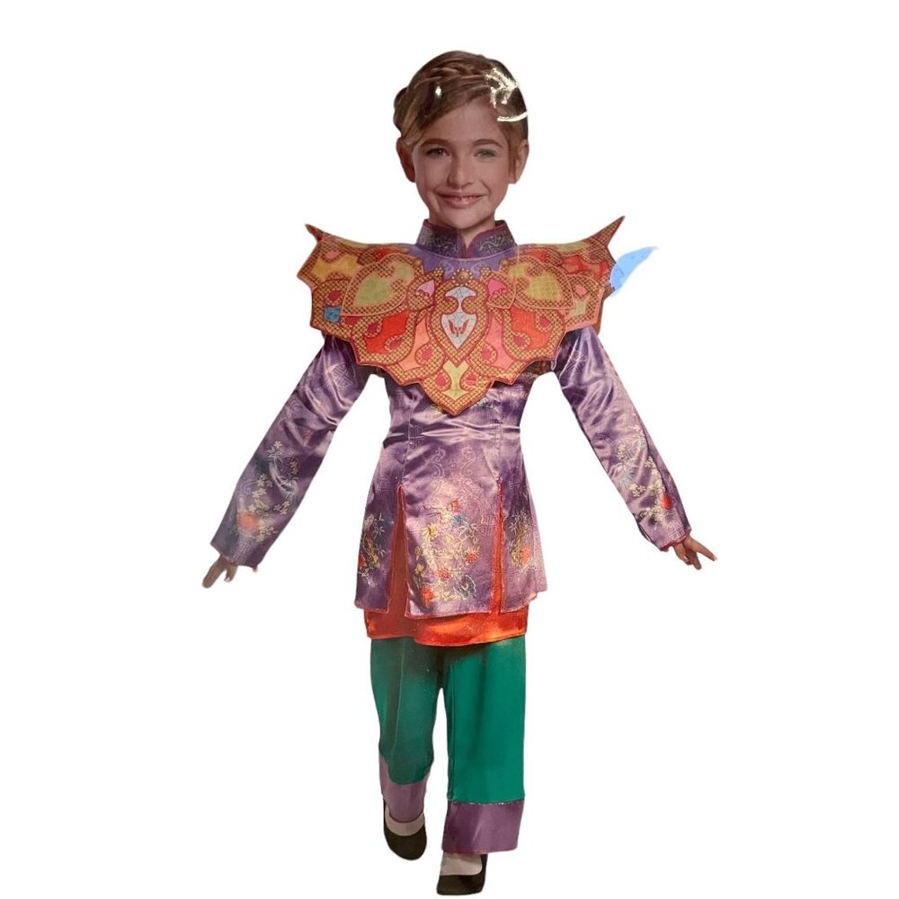 Disney Alice Through the Looking Glass Costume Girls Size M 7-8 Purple Tunic Set